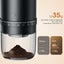 Portable Battery Powered Burr Coffee Grinder with 40 Adjustable Settings & Carousel 4