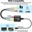 joevernomic AV to HDMI Converter - Supports 720p/1080p for PS1, PS2, PS3, X Carousel 4