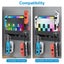 Switch Wall Mount Fit for Nintendo Switch/OLED with RGB Light, Game Storage Carousel 2