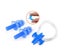Swimming Silicone Nose Clip and Earplug Set Carousel 3