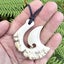 Large Deer Antler Matau Pendant by Don Campbell Carousel 4