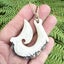 Large Deer Antler Matau Pendant by Don Campbell Carousel 2