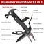 Durable Outdoor 12-In-1 Stainless Steel Camping Hammer Multitool For Surviv Carousel 3