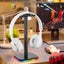 Cross-border detachable RGB luminous head-mounted game headset bracket head Carousel 3