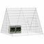 Rabbit Cage Silver 215 X 100 X 85 Cm Galvanised Steel Axbokxxn Carousel 4