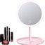 Elosung 3Pcs Led Makeup Mirror With Lights - Portable Tabletop Vanity Ins Style Carousel 1