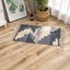 Elosung Handwoven Cotton Tassel Floor Rug For Bedroom Or Living Room|Soft Modern Carousel 2