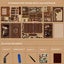 DIY Book Nook decorative Miniature Kit,Wooden Puzzle Craft Bookshelf Decor Carousel 5
