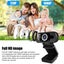 1080P Webcam with Mic, Streaming Computer Web Camera, Full HD USB Laptop We Carousel 8