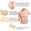 Women's Strapless Push Up Invisible Sticky Bra Silicone Reusable Self Adhes Carousel 4