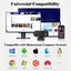 4K Webcam with Microphone, Plug & Play Computer Camera with Auto Focus and Carousel 10