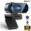 4K Webcam with Microphone, Plug & Play Computer Camera with Auto Focus and Carousel 1
