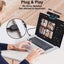 4K Autofocus Computer Webcam: Plug & Play Computer Camera with Noise-Cancel Carousel 4
