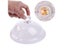 Plastic Round Dish Cover Cake Plate Bread Fruit Display Holder Acrylic Tempered Carousel 5