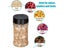 LMETJMA Clear Plastic Spice Jar With Shaker Lids Kitchen Seasoning Containers Carousel 5