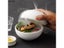 Creative Ceramic Soup Basins Round Solid Color Tableware With Lids Soup Bowls Carousel 1