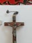 5 Vintage silver religious pendants crosses Carousel 12