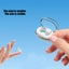Wireless Mini Spacecraft Low Delay Noise Reduction Bluetooth Earphones (Whi Carousel 8