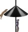 18 Inch Wide Squirrel Baffle for Bird Feeder Pole, Outside Pole Mount Stopp Carousel 1