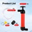 Syphon Pump Kit, Multi-Purpose Fuels Transfer Pump for Oil, Water and Gas, Carousel 4