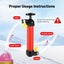 Syphon Pump Kit, Multi-Purpose Fuels Transfer Pump for Oil, Water and Gas, Carousel 5