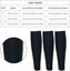 3 Pairs Calf Compression Sleeves for Men And Women Football Leg Sleeve Foot Carousel 3