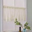 1Pc/ 2pcs Lace Valances for Windows, Lace Floral Embroidered Semi Sheer Cur Carousel 2