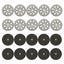 8pcs Circular Saw Blades - Rotary Tool Cutting Disc Kit Accessories, Metal Carousel 9