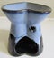 Heart shaped oil burner. black and blue Carousel 2