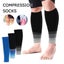 1pair Calf Compression Sleeves for Men & Women - Leg and Shin Compression S Carousel 1