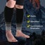 1pair Calf Compression Sleeves for Men & Women - Leg and Shin Compression S Carousel 2