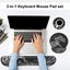 Mouse Pad with Wrist Rest and Keyboard Wrist Rest Set, Wrist Rest for Compu Carousel 4