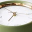Green Clock W/ Rose Gold Ring - 20cm Carousel 2