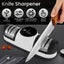 Electric Blade Sharpener Cordless Cutter Sharpener with 3 Speed Setting and Carousel 2