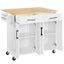 Large Kitchen Island Kitchen Trolley Kithchen Storage Cabinet Carousel 4