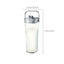 Insulated Water Bottle,Clear Water Bottles,Large Capacity Pitcher for Fridg Carousel 3