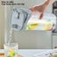 Insulated Water Bottle,Clear Water Bottles,Large Capacity Pitcher for Fridg Carousel 4