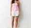 STRAPLESS TIE BACK PINK STRIPE TOP - SIZE 8 - BRAND NEW Carousel 4