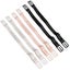 6pcs Non Slip Bra Strap Clips Elastic Holder Adjustable Buckle Carousel 1
