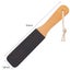 Beech Wood Foot File Dead Skin Remover Pedicure Tool for Calluses Cracked Heels Carousel 2