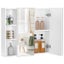 Bathroom Wall Cabinet with Mirror Carousel 8