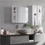 Bathroom Wall Cabinet with Mirror Carousel 11