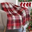 Cozy Christmas Blanket for Adults - Ultra-Soft Polyester Nap Throw (All-Sea Carousel 1