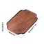 Rustic Wood Serving Tray Rectangular Decorative Trays Farmhouse Charcuterie Carousel 3