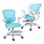 Kids Desk Chair - Children Office Study Seat With Footrest Cilo - Blue Carousel 1