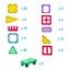 120 Pcs Non-Toxic Stem Educational Durable Magnetic Tiles / Puzzle With Stora... Carousel 3