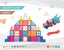 120 Pcs Non-Toxic Stem Educational Durable Magnetic Tiles / Puzzle With Stora... Carousel 5