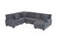LORINA Fabric U-shaped Sectional Sofa - Chaise Facing Right Carousel 3