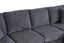 LORINA Fabric U-shaped Sectional Sofa - Chaise Facing Right Carousel 5
