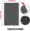 Car Home Window Retractable Roller Blinds Suction Cup Blackout Curtains-Black Carousel 2